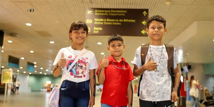 Alunos de escola indígena viajam a Brasília para receber 'Selo Ouro de Alfabetização’