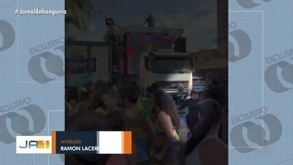 Novo vídeo mostra que homem que morreu em bloco de carnaval também controlava o trânsito antes de levar choque