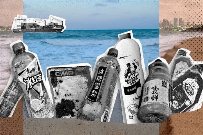 A praia selvagem brasileira que virou 'cemitério' de lixo asiático