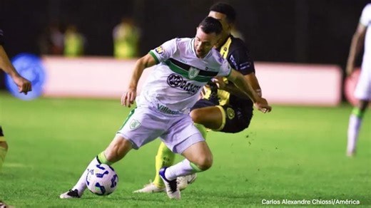 América-MG perde para o Cascavel-PR e é eliminado da Copa do Brasil