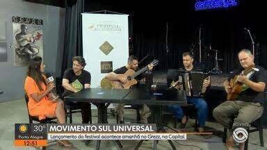 Movimento Sul Universal vai ser lançado em Porto Alegre