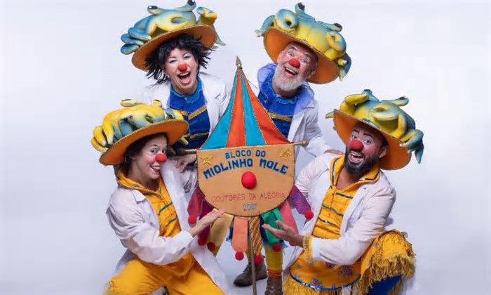Doutores da Alegria leva La Ursa aos hospitais do Recife no clima de Carnaval