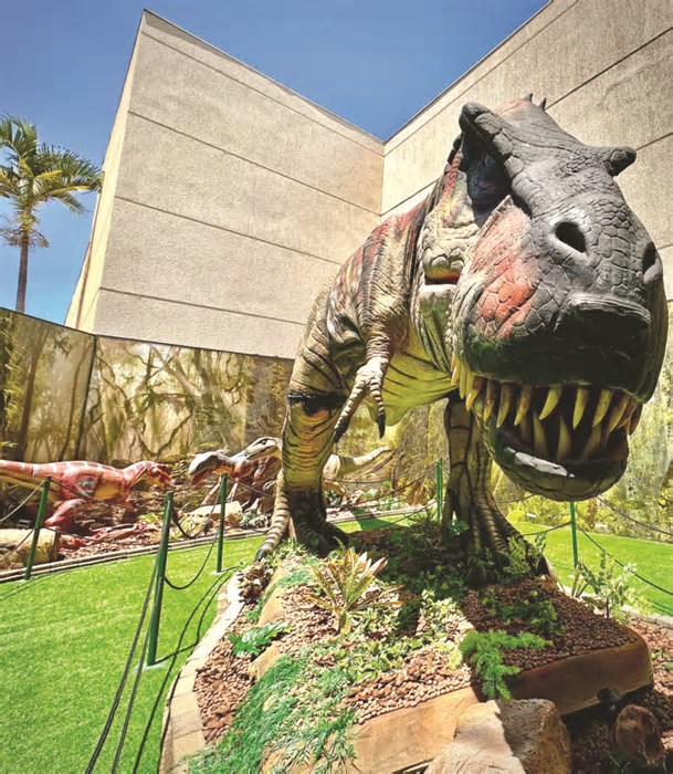 Mundo jurássico chega a shopping da capital com o inédito T-Rex Tour