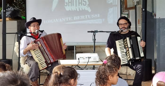 Vem aí a segunda temporada de projeto dos acordeonistas Gilney Bertussi e Rafael De Boni, em Caxias do Sul