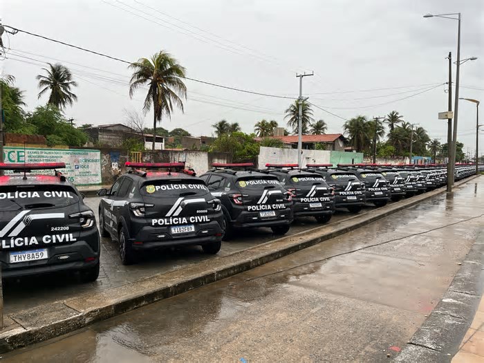 Ceará entrega 155 novas viaturas a Polícia Civil, veículos já atuarão no carnaval