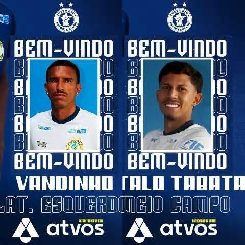 Costa Rica anuncia dois reforços para reta final do estadual