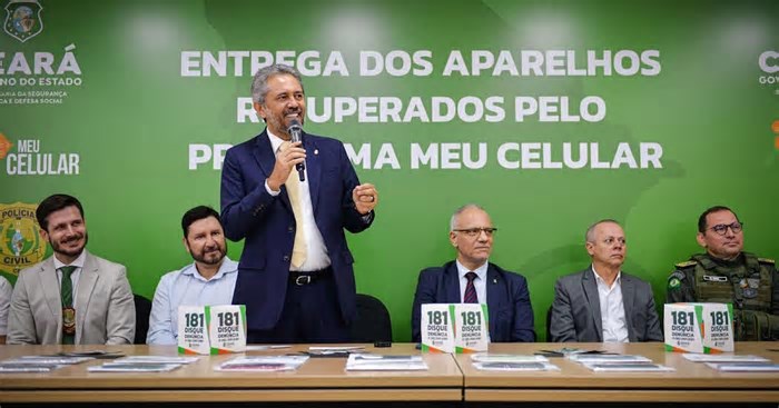 Meu Celular: Forças de Segurança do Ceará recuperaram mais de 6 mil celulares