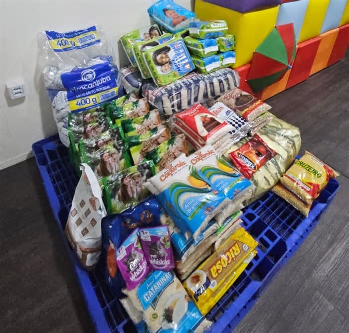 Bloco de Carnaval 'Galo de Manaus' arrecada alimentos e brinquedos para instituições sociais