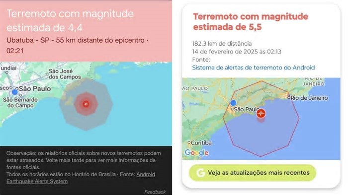 O que se sabe sobre alerta de terremoto recebido por moradores de SP