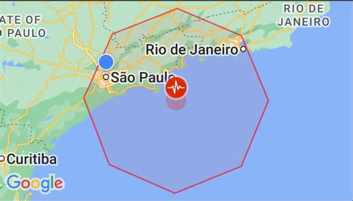 Alerta de terremoto! São Paulo e Rio de Janeiro recebem notificação do Google durante a madrugada