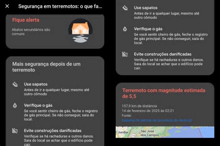 Alerta de terremoto assusta moradores de cidades no Brasil