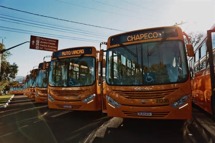Novas linhas de ônibus para Escola Cívica em Chapecó: veja os itinerários e horários