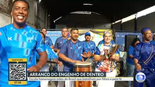 Série Ouro: Arranco do Engenho de Dentro exalta mães com homenagem à fé e à resistência