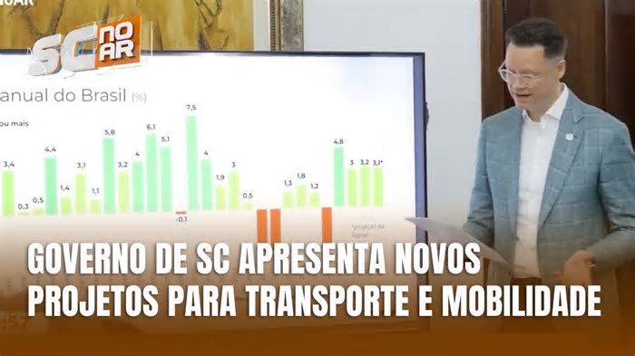 Governo de SC anuncia BRT na Grande Florianópolis e ampliação de aeroportos