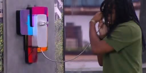 Diogo Almeida atende o Big Fone, está no paredão e indica Thamiris para a berlinda