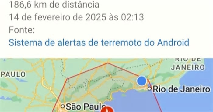 Centro de Operações do Rio e Defesa Civil Municipal negam ter emitido alerta sobre terremoto