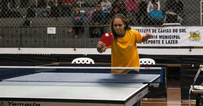 Inscrições para os Jogos Abertos de Tênis de Mesa em Caxias do Sul vão até 23 de março