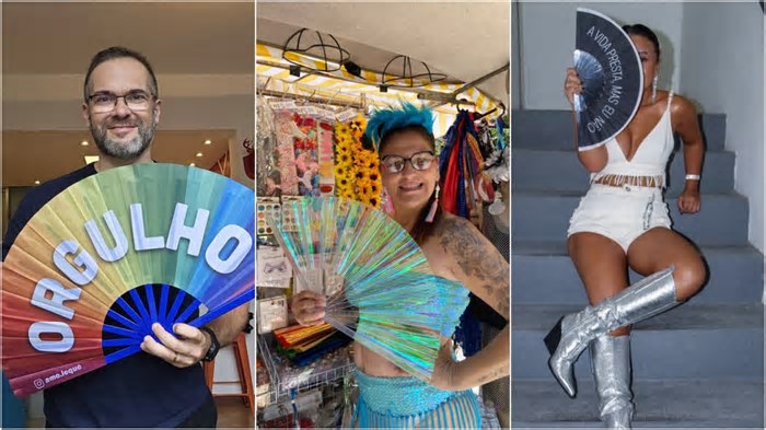Empreendedores apostam em leques para faturar no Carnaval