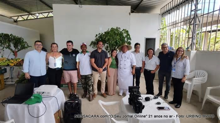Veracel e SEBRAE promovem almoço com chef Salmo de Oliveira para valorizar agricultura familiar do Sul da Bahia