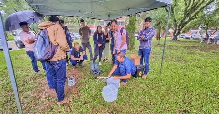 Equipamento vai mapear infiltração de água nos solos gaúchos para banco de dados