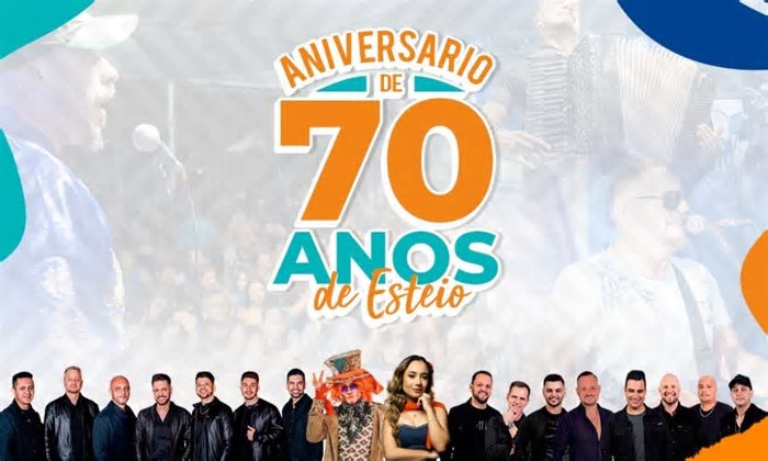 Setenta anos de Esteio será comemorado com dois dias de festa