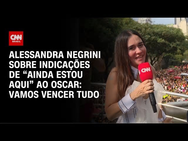 Alessandra Negrini sobre “Ainda Estou Aqui” no Oscar: “Vamos vencer tudo”