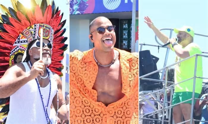 Arrastão de Carnaval em Salvador terá Léo Santana, Carlinhos Brown e Danniel Vieira; Bell Marques fica de fora