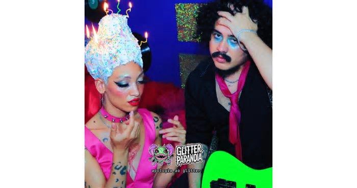 Glitter Paranoia mistura atitude, humor ácido e rock no EP “Apologia ao Glitter”