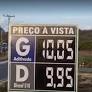 compartilhe: Facebook Twitter WhatsApp. O litro da gasolina passou de R$ 9,99 para R$10,05, no primeiro aumento do ano, em Fernando de Noronha.