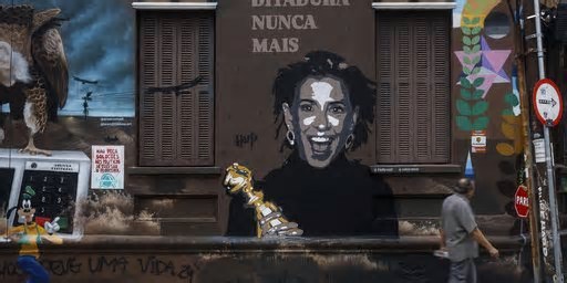 Porto Alegre ganha mural em homenagem a Fernanda Torres