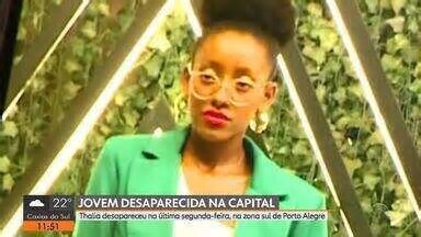 Polícia busca por jovem desaparecida em Porto Alegre