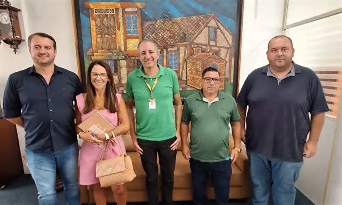 Dois Irmãos recebe visita do chefe de gabinete do Secretário Estadual de Turismo