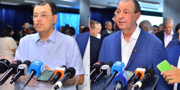 Discurso de Braga e Omar ganha tons de campanha em homenagem por reforma tributária