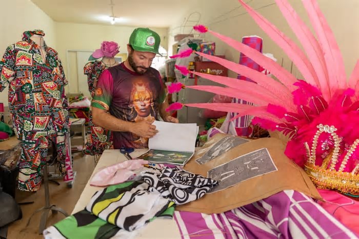 O trabalho por trás das fantasias que dão vida ao Carnaval de SC