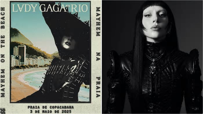 Lady Gaga fará show gratuito na Praia de Copacabana, no Rio de Janeiro, em maio