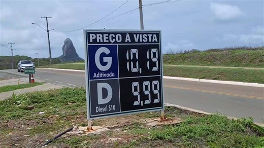 Combustíveis aumentam em Fernando de Noronha; litro da gasolina chega a R$ 10,19