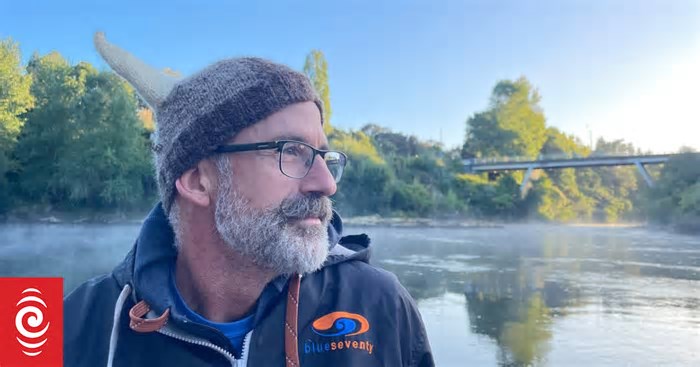 Swimming the length of New Zealand's longest river