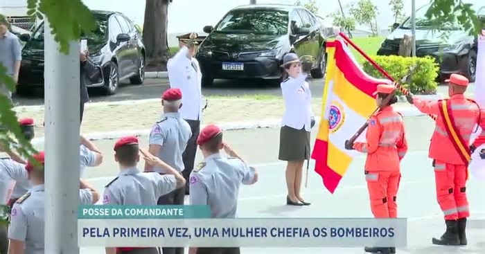Corpo de Bombeiros de Minas Gerais é comandado pela primeira vez por uma mulher