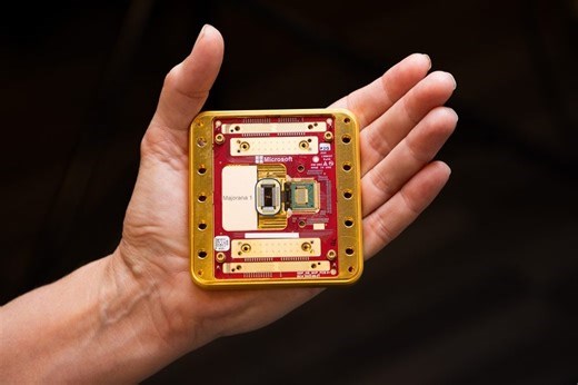Microsoft anuncia seu primeiro chip de computação quântica