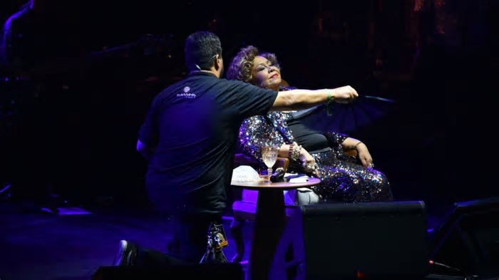 Alcione interrompe show no Recife após passar mal