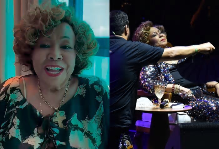 Após passar mal em show, Alcione tranquiliza fãs sobre saúde: 'Inteira e pronta para a luta!'