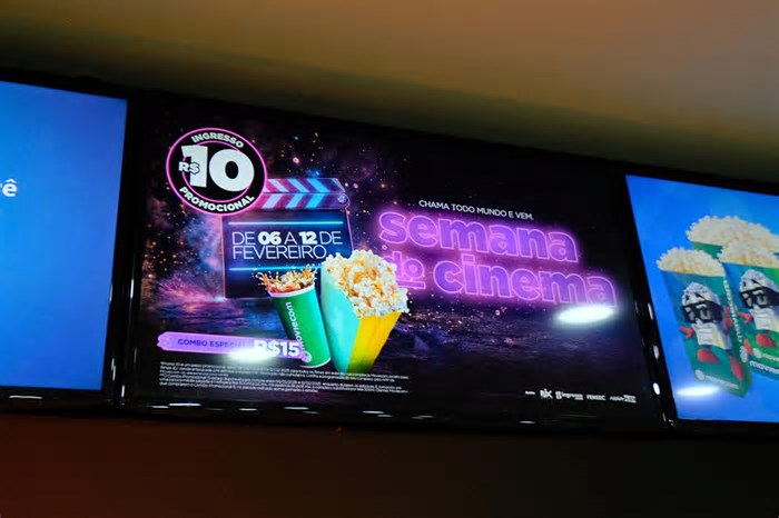 Semana do Cinema terá ingressos R$ 10; confira cinemas participantes na região