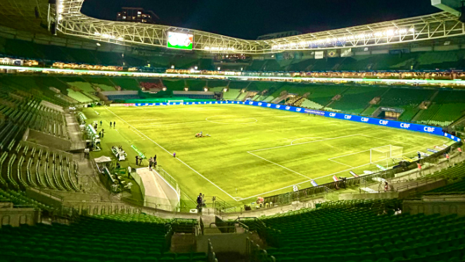 TEMPO REAL: Estêvão empata para o Palmeiras contra o Botafogo-SP; siga