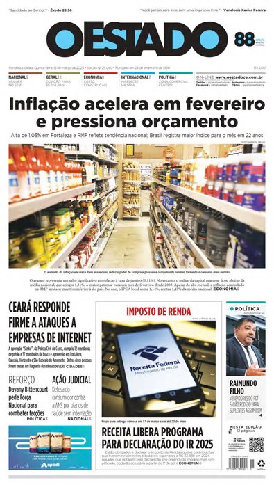 13 de março de 2025 – Edição 25.040
