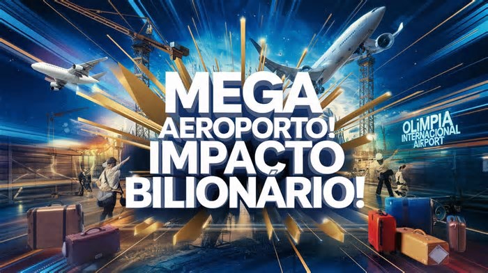 Estado de SP ganhará novo aeroporto internacional! Obra, com data para sair do papel e gerar 5 MIL empregos, será administrada por empresa federal