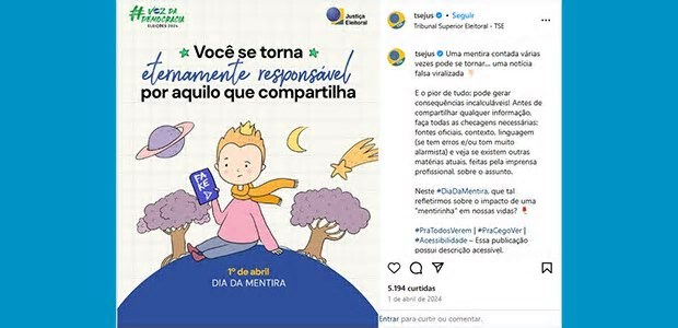 TSE é finalista do 3º Prêmio Social Media Gov de Comunicação Pública