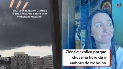 Temporal inimigo 'do CLT'? Ciência explica porque chove na hora de ir embora do trabalho