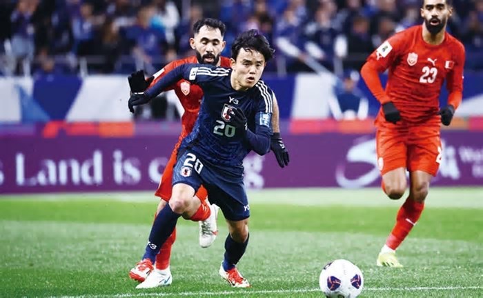 Japão vence Bahrein e garante 1ª vaga à Copa do Mundo 2026 pelas Eliminatórias