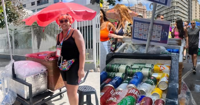 Carnaval em BH: ambulantes dizem que vendas de bebidas superaram expectativas: ‘15h na rua’