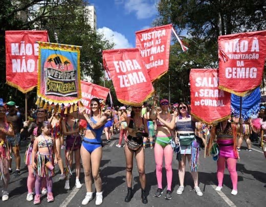 ‘A vida presta’: Juventude Bronzeada ocupa as ruas de BH